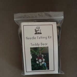Needle Felting Kit - Teddy Bear